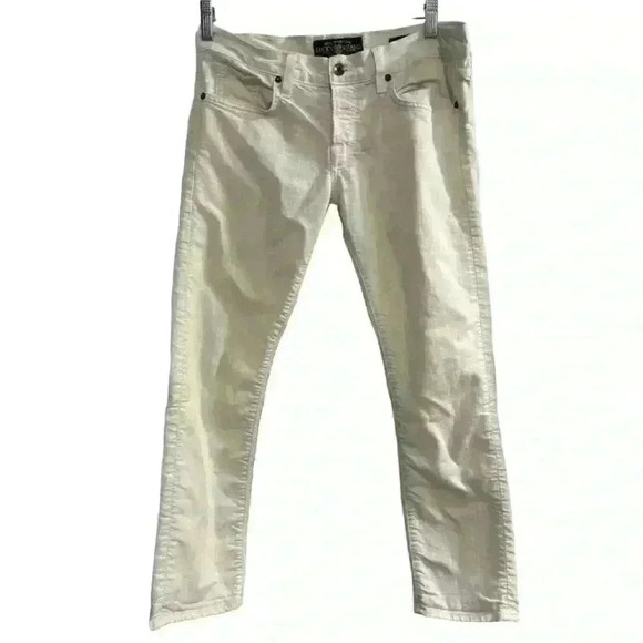 Lucky Brand Denim - Lucky Brand Sienna Tomboy Ankle Crop White Denim Pants. Size 6/26